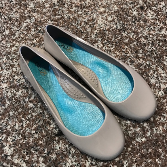 Shoes - okaB Gray Taylor Ballet Flat 6